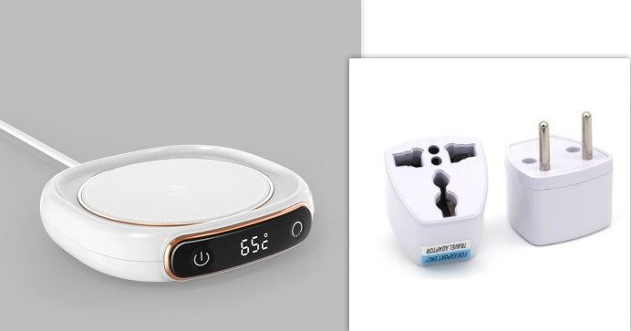 Smart Coffee Mug Warmer – Constant Temperature Heating Coaster for Desk & Home Use