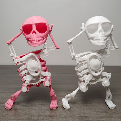 3D Mini Skull Toy – Funny Creative Desktop Decoration & Stress Relief Gift