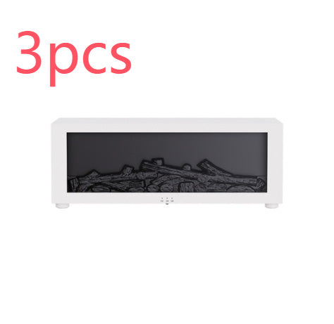 Flame Aromatherapy Diffuser – 3D Fireplace Essential Oil Humidifier for Home & Relaxation