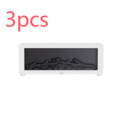 Flame Aromatherapy Diffuser – 3D Fireplace Essential Oil Humidifier for Home & Relaxation