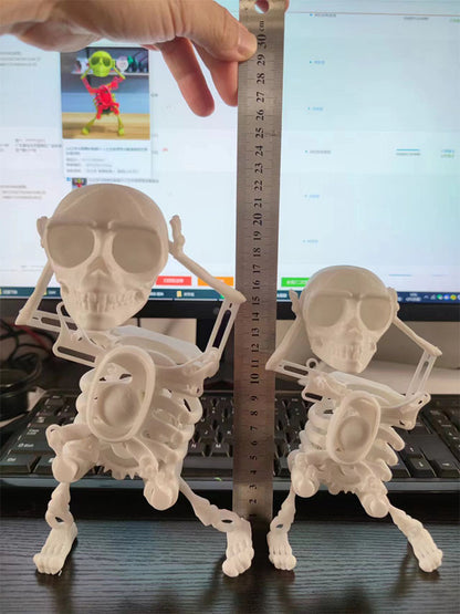 3D Mini Skull Toy – Funny Creative Desktop Decoration & Stress Relief Gift