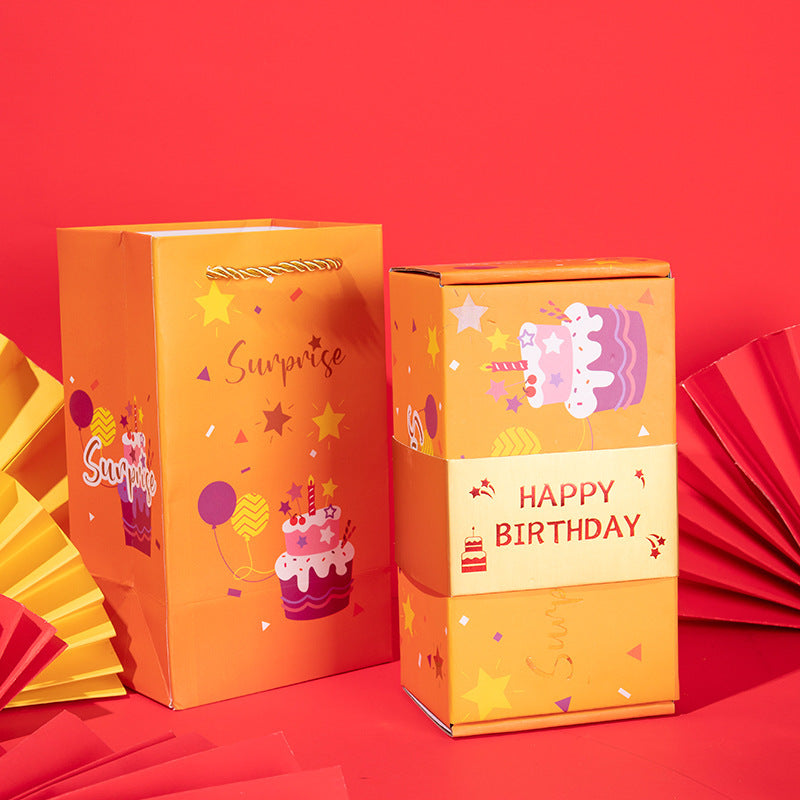 Surprise Explosion Gift Box – DIY Folding Money Box for Birthday, Christmas & Anniversary Gifts