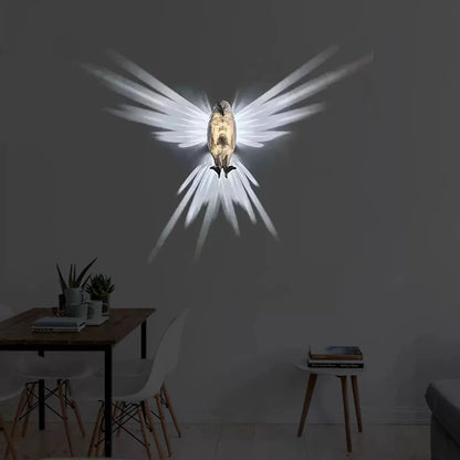 3D Bird Wall Lamp – Creative Owl & Eagle LED Sconce Light for Home Decoration and Gifts