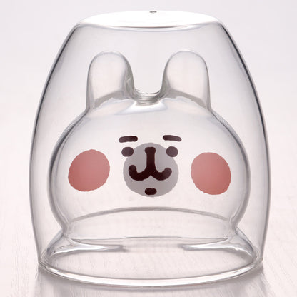 3D Double-Layer Panda Glass Cup – Creative Skull-Shaped Wine & Coffee Mug for Home & Gifts