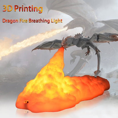3D Dragon LED Night Light – Fire-Breathing Creative Lamp for Home Decoration & Gifts
