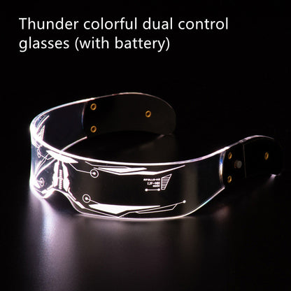LED Luminous Party Glasses – Futuristic Disco Goggles for Festivals, Bars & Creative Gifts
