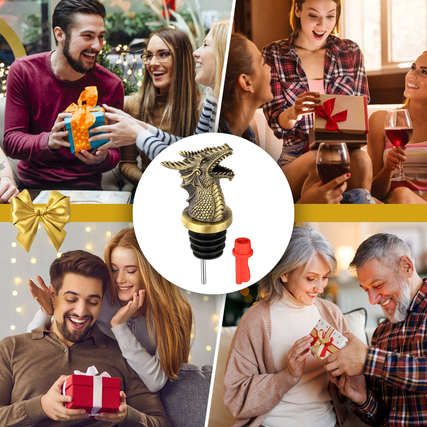 Dual Function Faucet Bottle Stopper – Creative Wine & Whiskey Dispenser for Home Bar and Kitchen