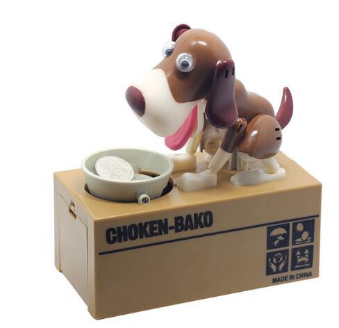 Robotic Dog Piggy Bank – Funny Coin-Eating Money Box Toy for Kids & Creative Gifts