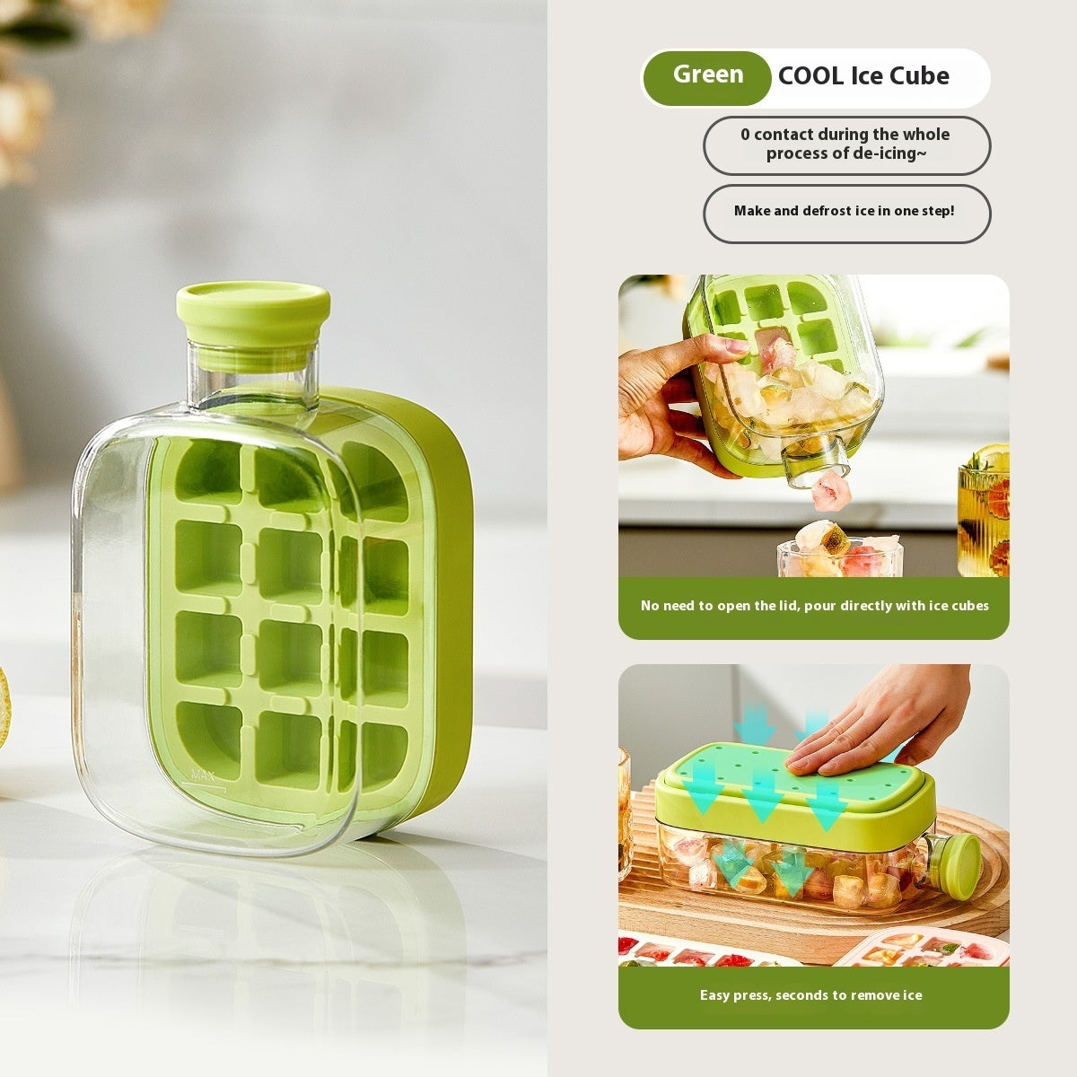 One-Click Cooling Cup – Portable Instant Ice Maker Cup with Straw for Chilled Drinks & Kitchen Bar Use