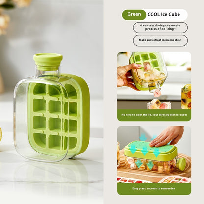 One-Click Cooling Cup – Portable Instant Ice Maker Cup with Straw for Chilled Drinks & Kitchen Bar Use