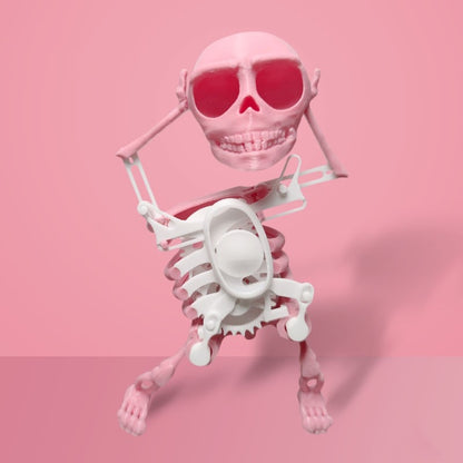 3D Mini Skull Toy – Funny Creative Desktop Decoration & Stress Relief Gift