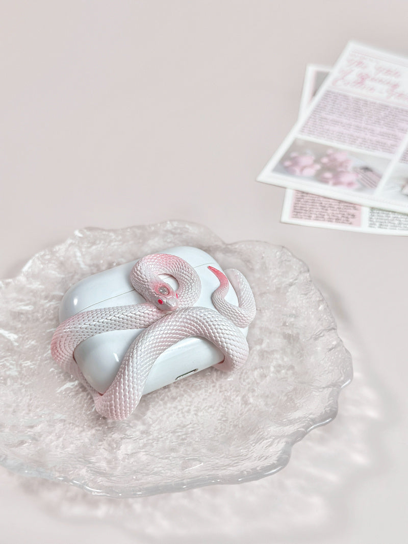 Halloween Snake Earphone Case – Creative Wireless Earbuds Silicone Cover for AirPods