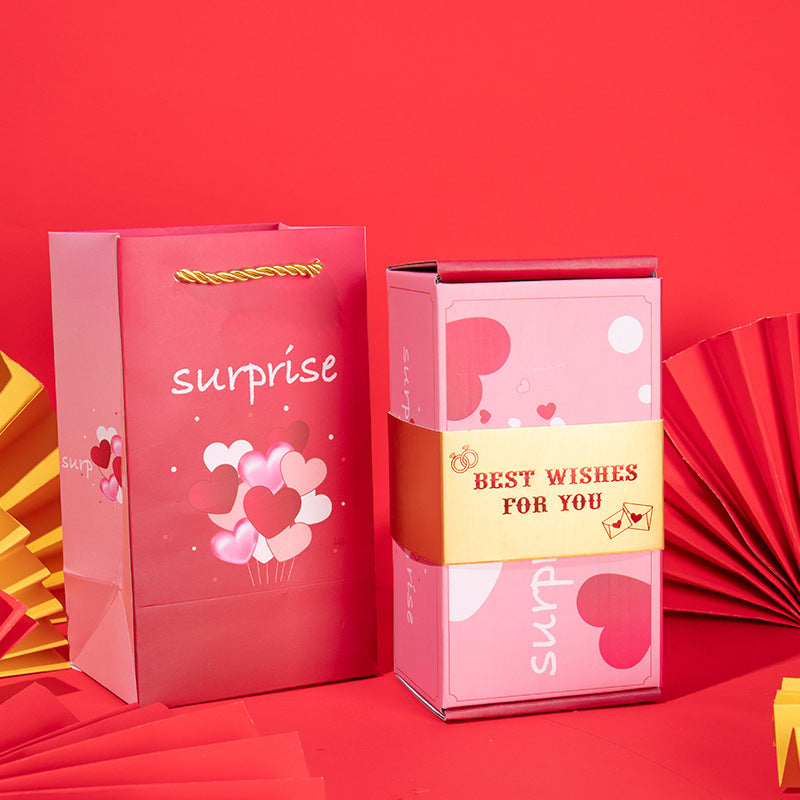 Surprise Explosion Gift Box – DIY Folding Money Box for Birthday, Christmas & Anniversary Gifts