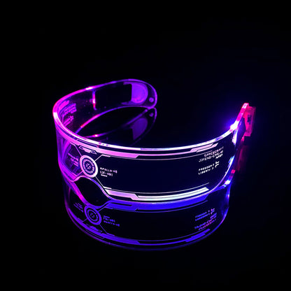 LED Luminous Party Glasses – Futuristic Disco Goggles for Festivals, Bars & Creative Gifts