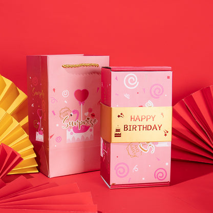 Surprise Explosion Gift Box – DIY Folding Money Box for Birthday, Christmas & Anniversary Gifts