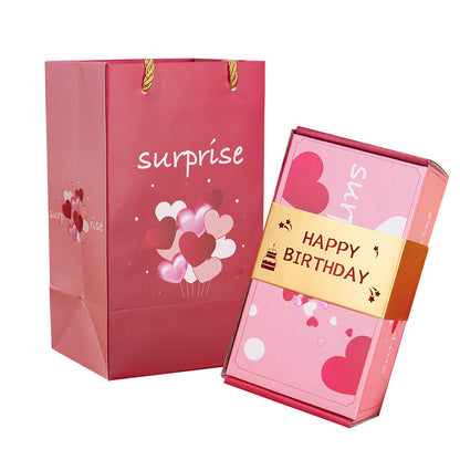 Surprise Explosion Gift Box – DIY Folding Money Box for Birthday, Christmas & Anniversary Gifts