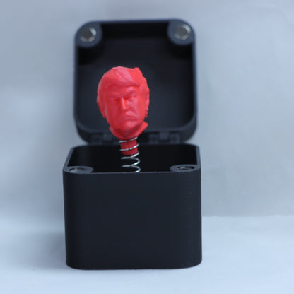 Funny Christmas Prank Gift Box – Creative Middle Finger Gag Toy for Office Desk & Home Decoration