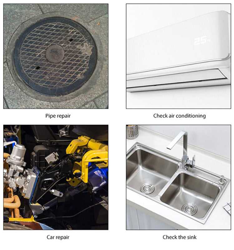 3-in-1 USB Endoscope Camera – Waterproof Borescope Inspection Tool for Android, Type-C & PC Devices