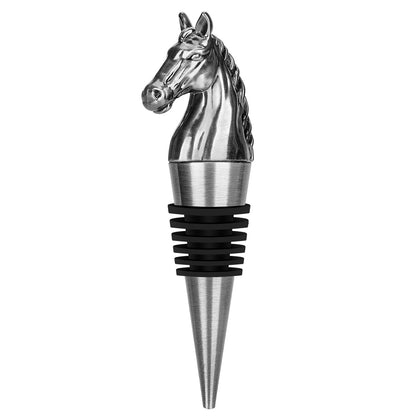 Luxury Horse Head Wine Stopper – Animal Shaped Bottle Stopper for Red Wine & Kitchen Bar Gifts