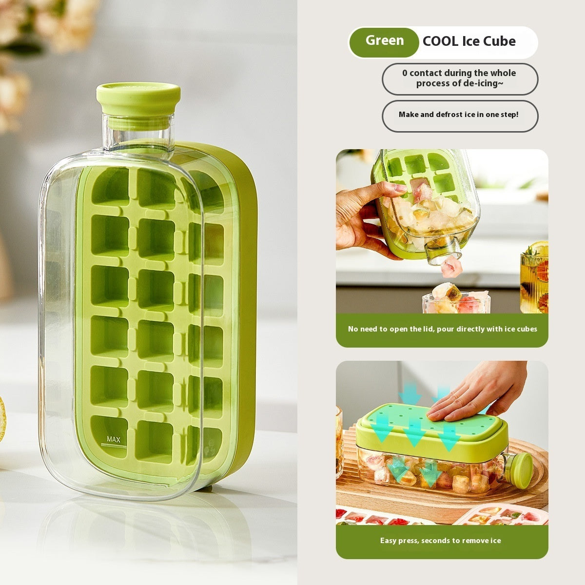 One-Click Cooling Cup – Portable Instant Ice Maker Cup with Straw for Chilled Drinks & Kitchen Bar Use