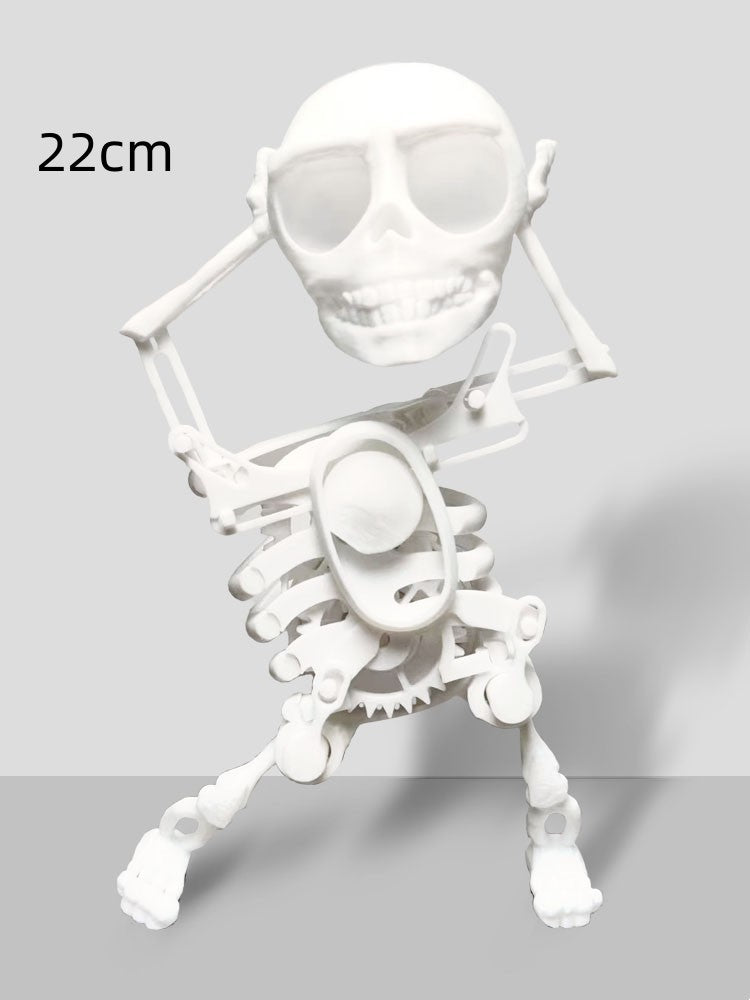 3D Mini Skull Toy – Funny Creative Desktop Decoration & Stress Relief Gift