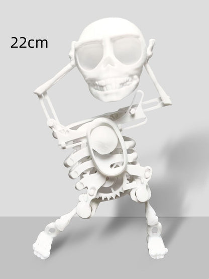 3D Mini Skull Toy – Funny Creative Desktop Decoration & Stress Relief Gift