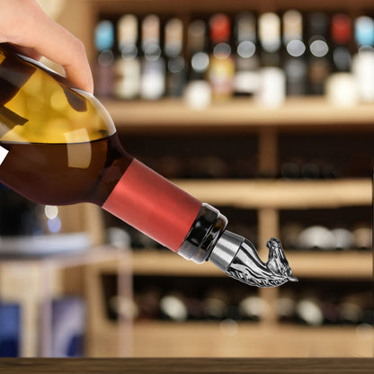 Luxury Horse Head Wine Stopper – Animal Shaped Bottle Stopper for Red Wine & Kitchen Bar Gifts