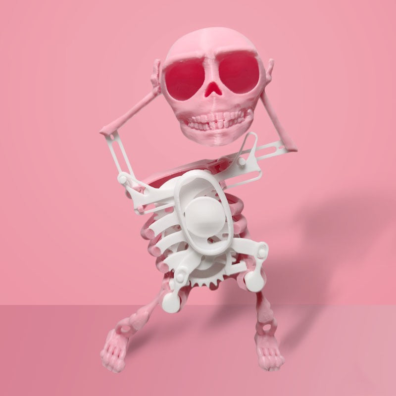 3D Mini Skull Toy – Funny Creative Desktop Decoration & Stress Relief Gift
