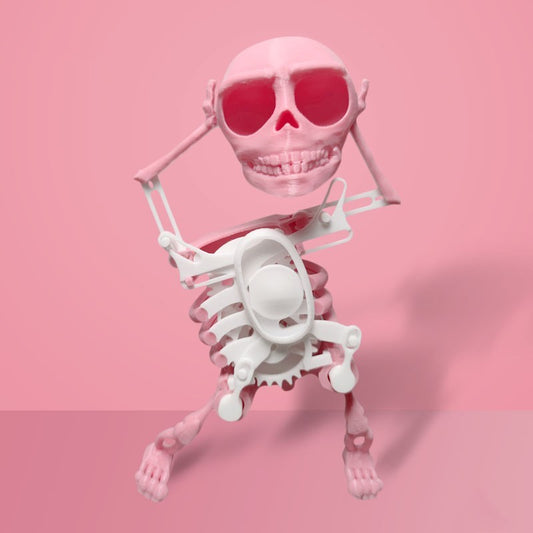 3D Mini Skull Toy – Funny Creative Desktop Decoration & Stress Relief Gift